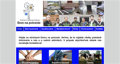 Desktop Screenshot of domnapolceste.sk